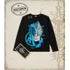Dragon Ball Anime Baskılı Long Sleeve