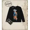 Dragon Ball Anime Baskılı Long Sleeve