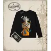 Dragon Ball Anime Baskılı Long Sleeve