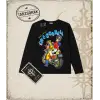 Dragon Ball Anime Baskılı Long Sleeve