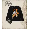 Dragon Ball Anime Baskılı Long Sleeve