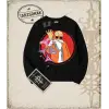 Dragon Ball Anime Baskılı Oversize Unisex Bisiklet Yaka Sweatshirt