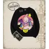 Dragon Ball Anime Baskılı Oversize Unisex Bisiklet Yaka Sweatshirt