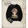 Dragon Ball Anime Baskılı Oversize Unisex Bisiklet Yaka Sweatshirt