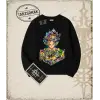 Dragon Ball Anime Baskılı Oversize Unisex Bisiklet Yaka Sweatshirt