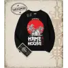 Dragon Ball Anime Baskılı Oversize Unisex Bisiklet Yaka Sweatshirt