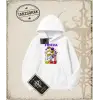 Dragon Ball Anime Baskılı Oversize Unisex Kapşonlu Sweatshirt