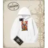 Dragon Ball Anime Baskılı Oversize Unisex Kapşonlu Sweatshirt