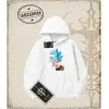 Dragon Ball Anime Baskılı Oversize Unisex Kapşonlu Sweatshirt