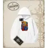 Dragon Ball Anime Baskılı Oversize Unisex Kapşonlu Sweatshirt