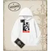 Dragon Ball Anime Baskılı Oversize Unisex Kapşonlu Sweatshirt