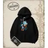 Dragon Ball Anime Baskılı Oversize Unisex Kapşonlu Sweatshirt
