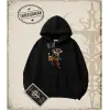 Dragon Ball Anime Baskılı Oversize Unisex Kapşonlu Sweatshirt