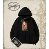 Dragon Ball Anime Baskılı Oversize Unisex Kapşonlu Sweatshirt