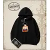 Dragon Ball Anime Baskılı Oversize Unisex Kapşonlu Sweatshirt