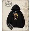 Dragon Ball Anime Baskılı Oversize Unisex Kapşonlu Sweatshirt