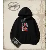 Dragon Ball Anime Baskılı Oversize Unisex Kapşonlu Sweatshirt