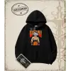 Dragon Ball Anime Baskılı Oversize Unisex Kapşonlu Sweatshirt