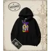 Dragon Ball Anime Baskılı Oversize Unisex Kapşonlu Sweatshirt