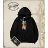 Dragon Ball Anime Baskılı Oversize Unisex Kapşonlu Sweatshirt