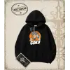 Dragon Ball Anime Baskılı Oversize Unisex Kapşonlu Sweatshirt