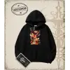 Dragon Ball Anime Baskılı Oversize Unisex Kapşonlu Sweatshirt