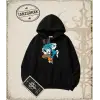 Dragon Ball Anime Baskılı Oversize Unisex Kapşonlu Sweatshirt