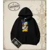 Dragon Ball Anime Baskılı Oversize Unisex Kapşonlu Sweatshirt