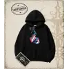 Dragon Ball Anime Baskılı Oversize Unisex Kapşonlu Sweatshirt
