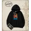 Dragon Ball Anime Baskılı Oversize Unisex Kapşonlu Sweatshirt