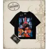 Dragon Ball Anime Baskılı Oversize Unisex Tişört