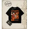 Dragon Ball Anime Baskılı Oversize Unisex Tişört