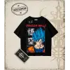 Dragon Ball Anime Baskılı Oversize Unisex Tişört