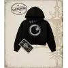 Dragon   Kadın Crop Kapşonlu Sweatshirt