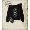 Dragon   Kadın Kayık Yaka Sweatshirt