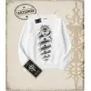 Dragon   Oversize Unisex Bisiklet Yaka Sweatshirt