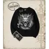 Dragon   Oversize Unisex Bisiklet Yaka Sweatshirt