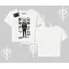 Dream Big Yazılı Takım Elbiseli Kedi Baskılı Babby Tee Tshirt