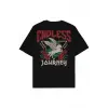 Endless Siyah Oversize Unisex T-shirt
