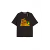 Energetic Baskılı Oversize Kalıp Unisex T-shirt