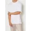 Erkek Beyaz Oversize Basic T-shirt