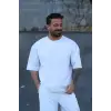 Erkek Kısa Kollu Penye Bisiklet Yaka Rahat