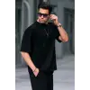 Erkek Oversize Penye Nefes Alan