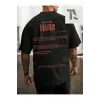Erkek Slogan Baskılı T-Shirt