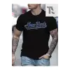 Erkek Yazılı Baskılı Tişört