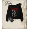 FALLEN Kadın Kayık Yaka Sweatshirt