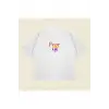Fear Baskılı Oversize Unisex Pamuklu Nefes Alan Kalın Kumaşlı