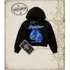 FIGHTER Kadın Crop Kapşonlu Sweatshirt