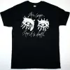FOO FIGHTERS LOGO NEW WHITE T-SHIRT ÖN BASKILI