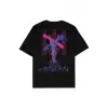 Forbidden Siyah Oversize Unisex T-shirt